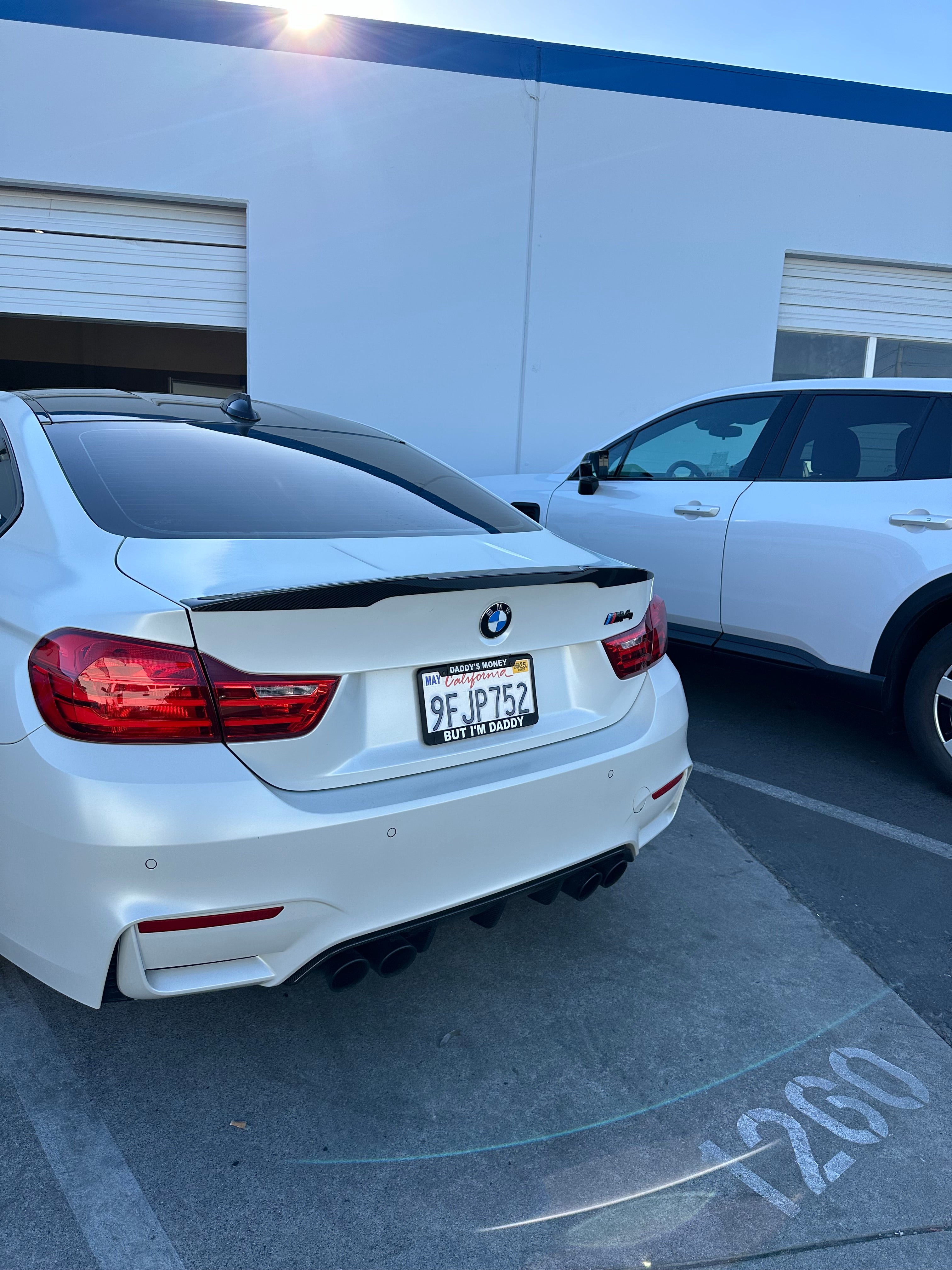 M4 Style Carbon Fiber Trunk Spoiler - BMW F80 M3 & F30 3 Series