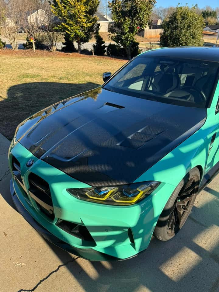 Aggressive Vented Carbon Fiber Hood - BMW G80 M3 & G82 / G83 M4