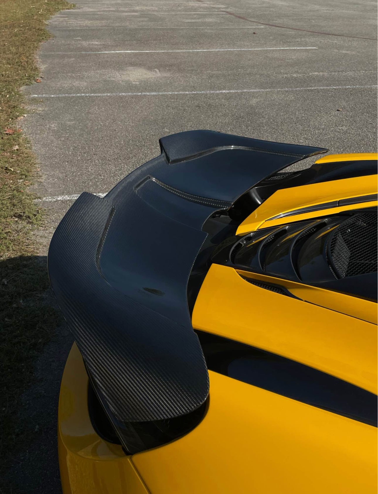 MD Style Carbon Fiber Rear Spoiler Wing -  Mclaren 720/720s