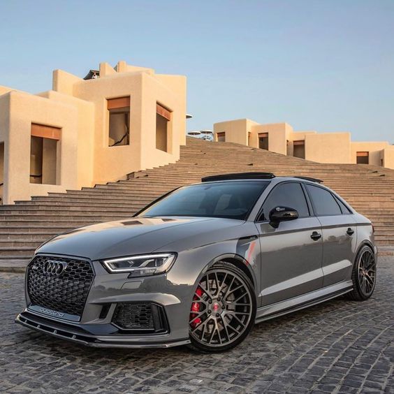 MP Style Carbon Fiber Side Skirts - Audi RS3 / S3 / A3 S Line