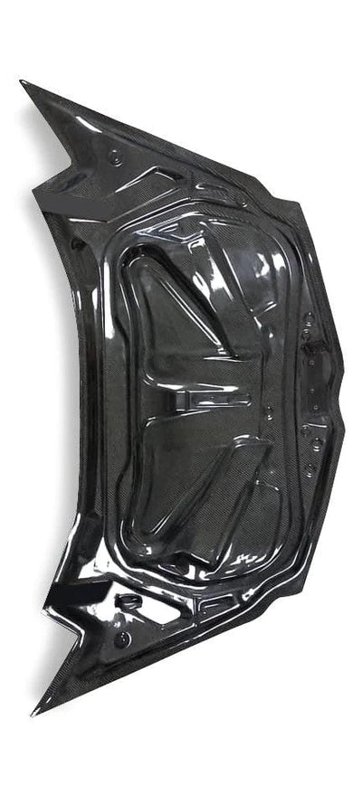 1016 Style Dry Carbon Fiber Front Hood - Lamborghini Aventador