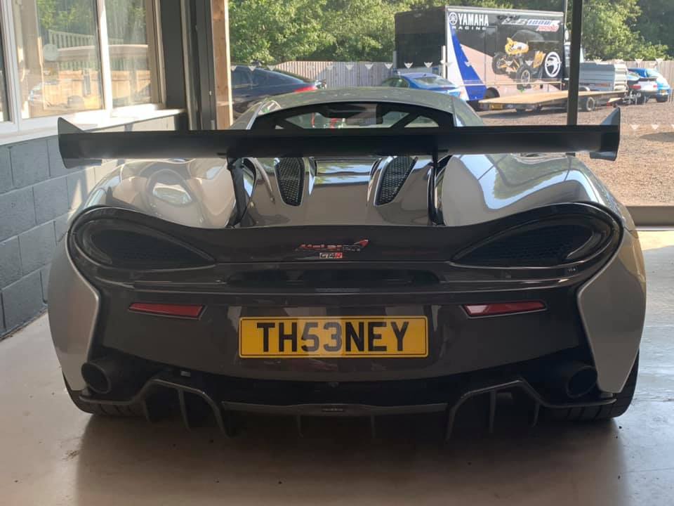 Carbon Fiber GT4 Wing - McLaren 570s