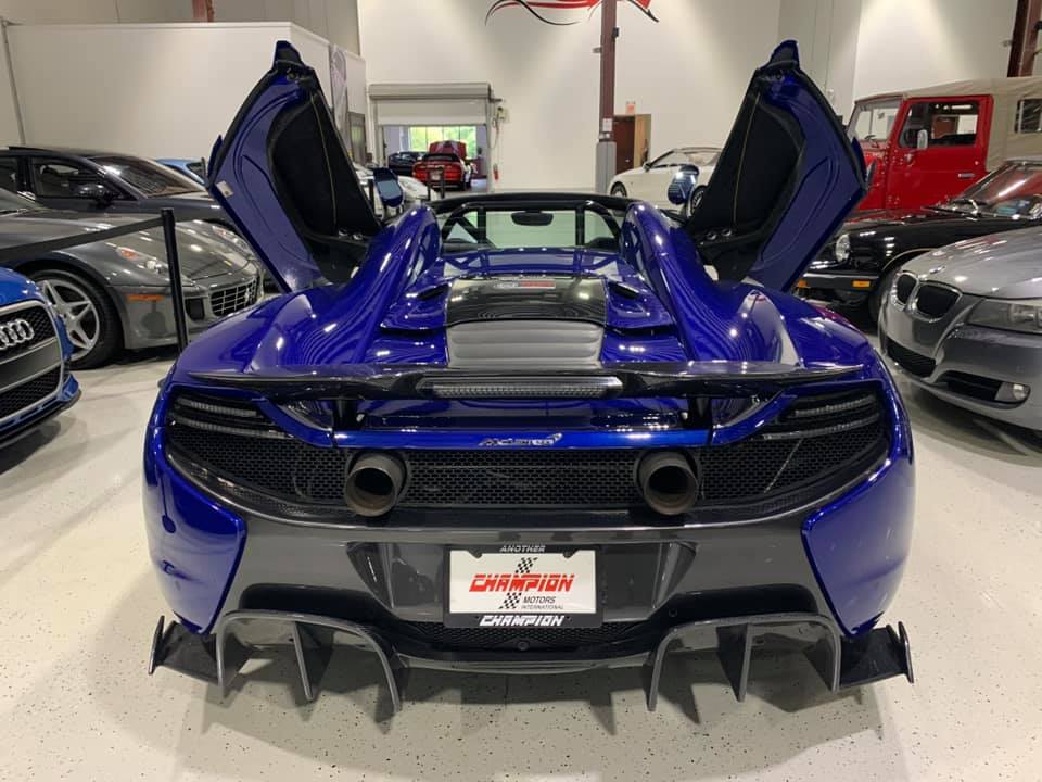 675LT Style Carbon Fiber Rear Diffuser - McLaren 650s