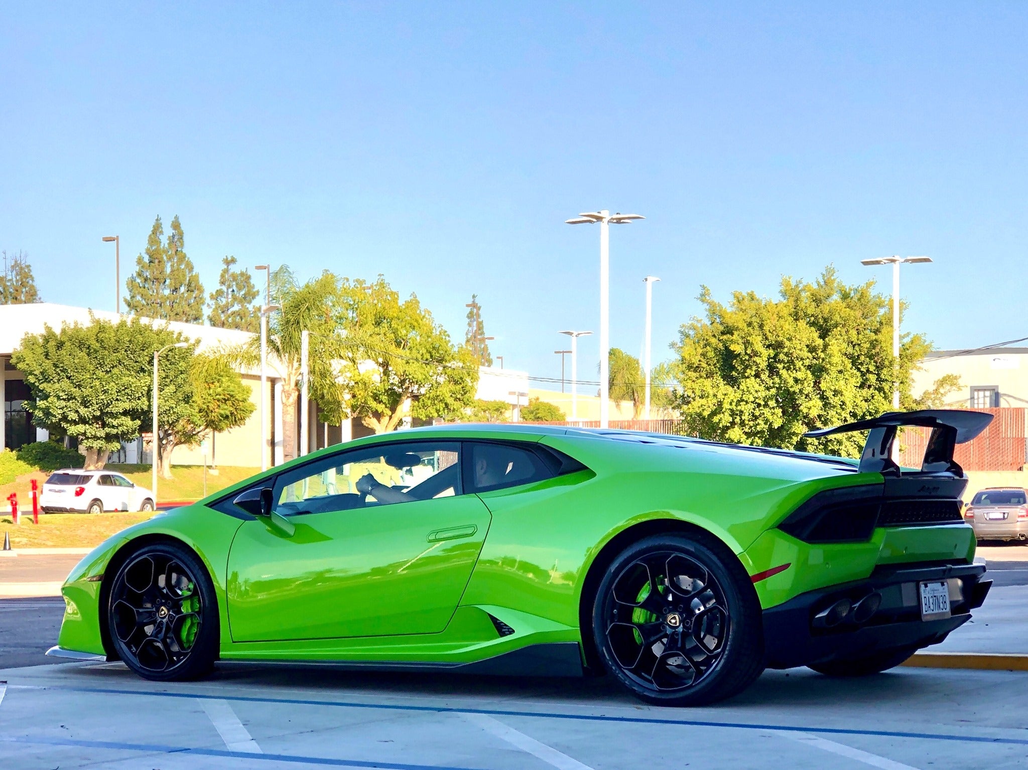 Carbon Fiber Performance Style Rear Wing -  Lamborghini Huracan