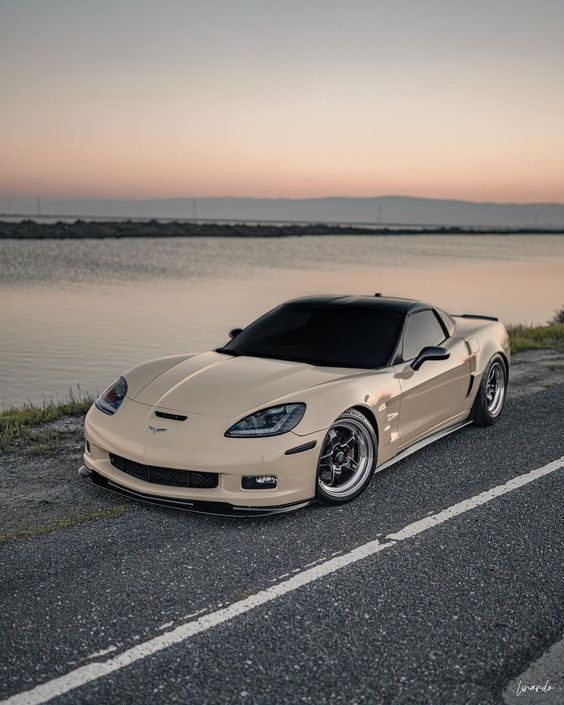 Carbon Fiber Front Lip - Corvette C6