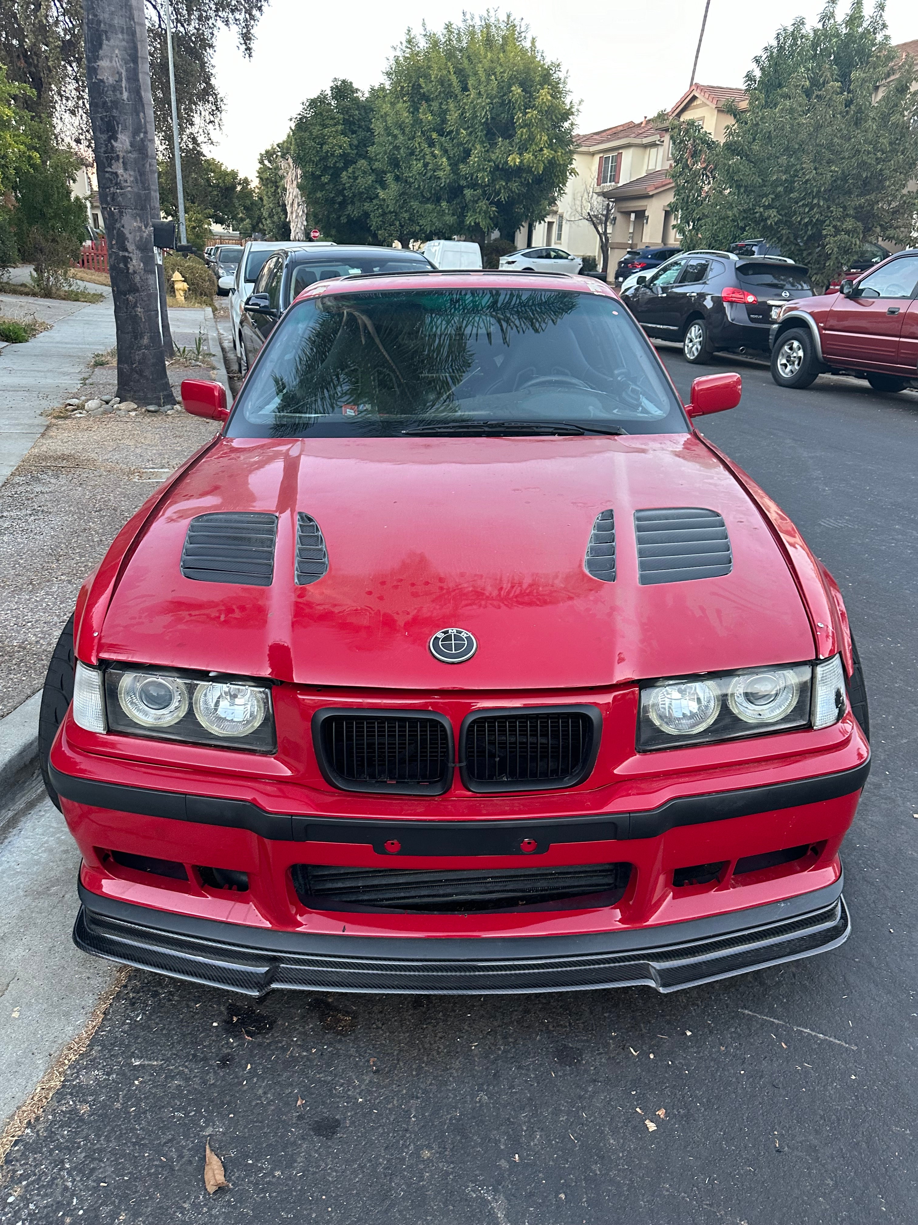 BMW Carbon Fiber roundel Emblem Cover - BMW