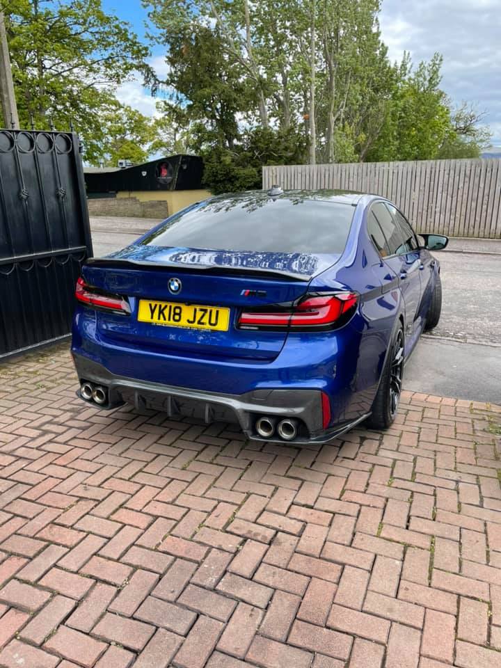 3D Style Carbon Fiber Rear Diffuser - BMW F90 M5 & G30 5 Series