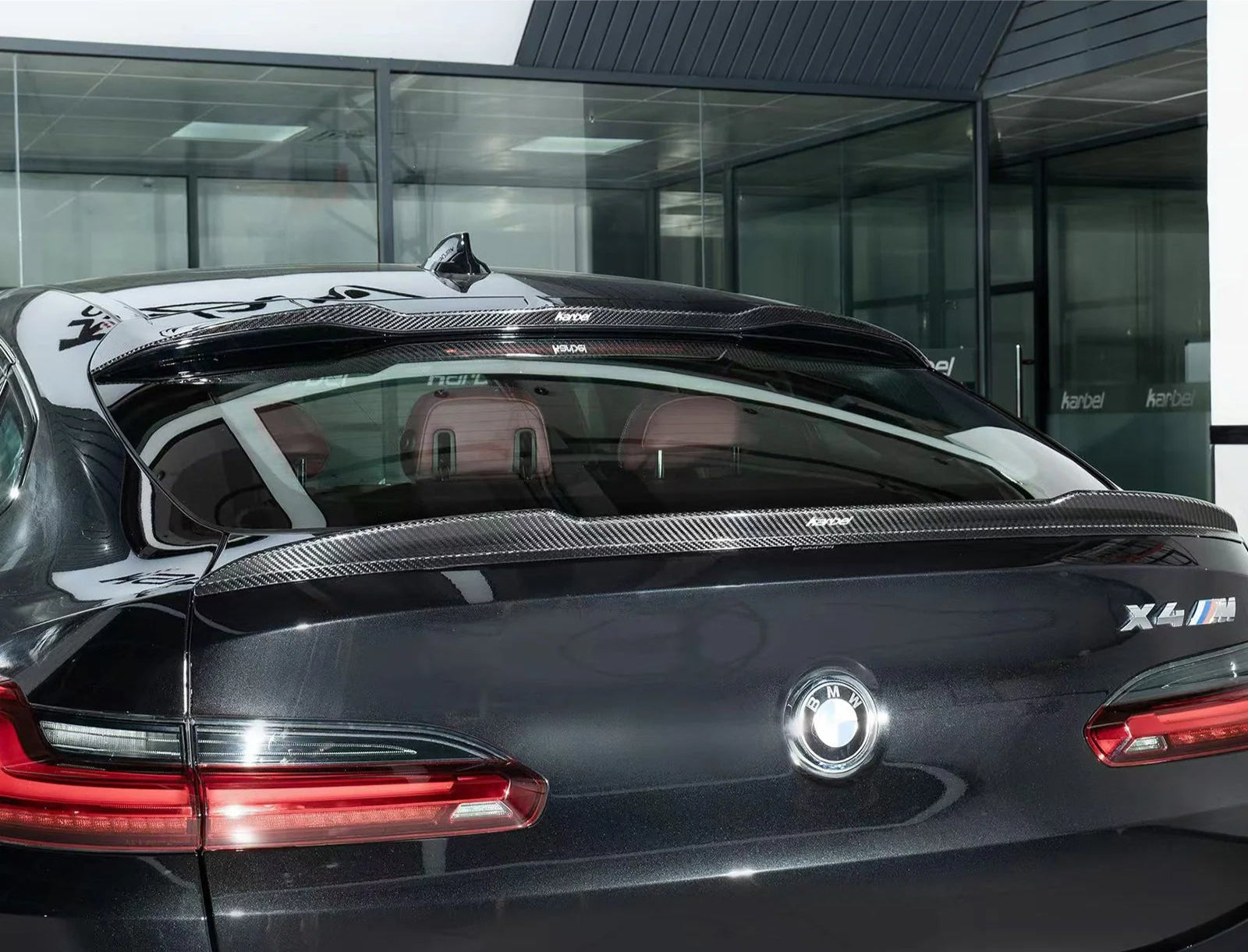 Pre - Preg Carbon Fiber Rear Roof & Trunk Spoilers - BMW F98 X4M LCI