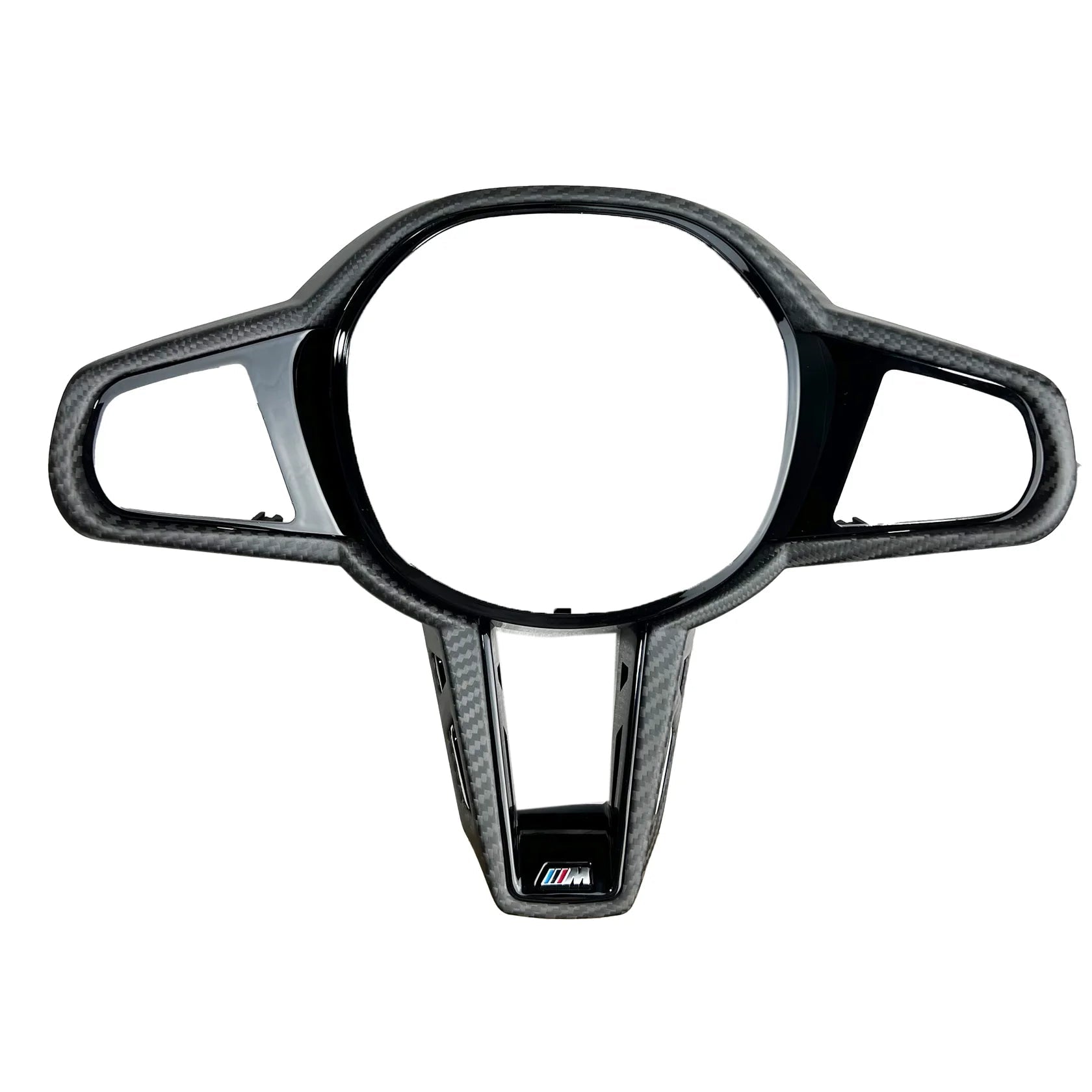 Carbon Fiber Steering Wheel Trim CS Style - BMW G Chassis