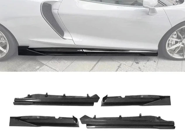 Carbon Fiber Side Skirt Extension - McLaren GT