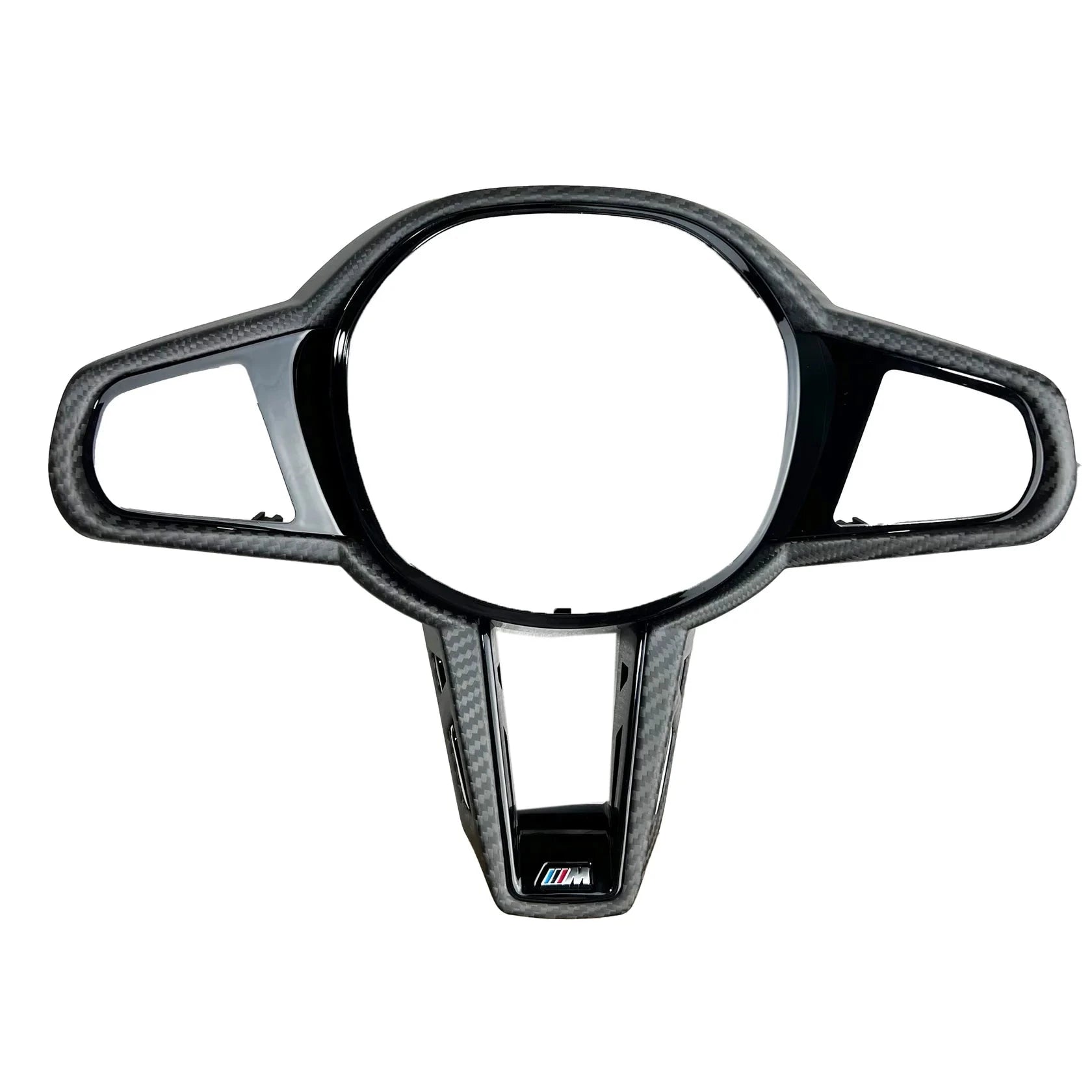 LCI BMW Carbon Fiber Steering Wheel Trim Replacement CS Style