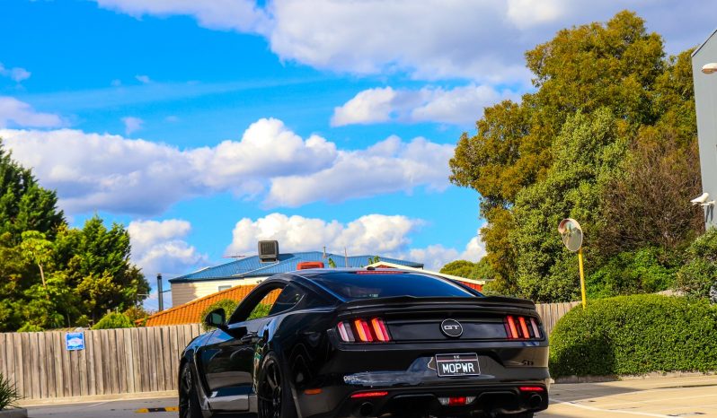 H Style Carbon Fiber Rear Trunk Spoiler - Ford Mustang