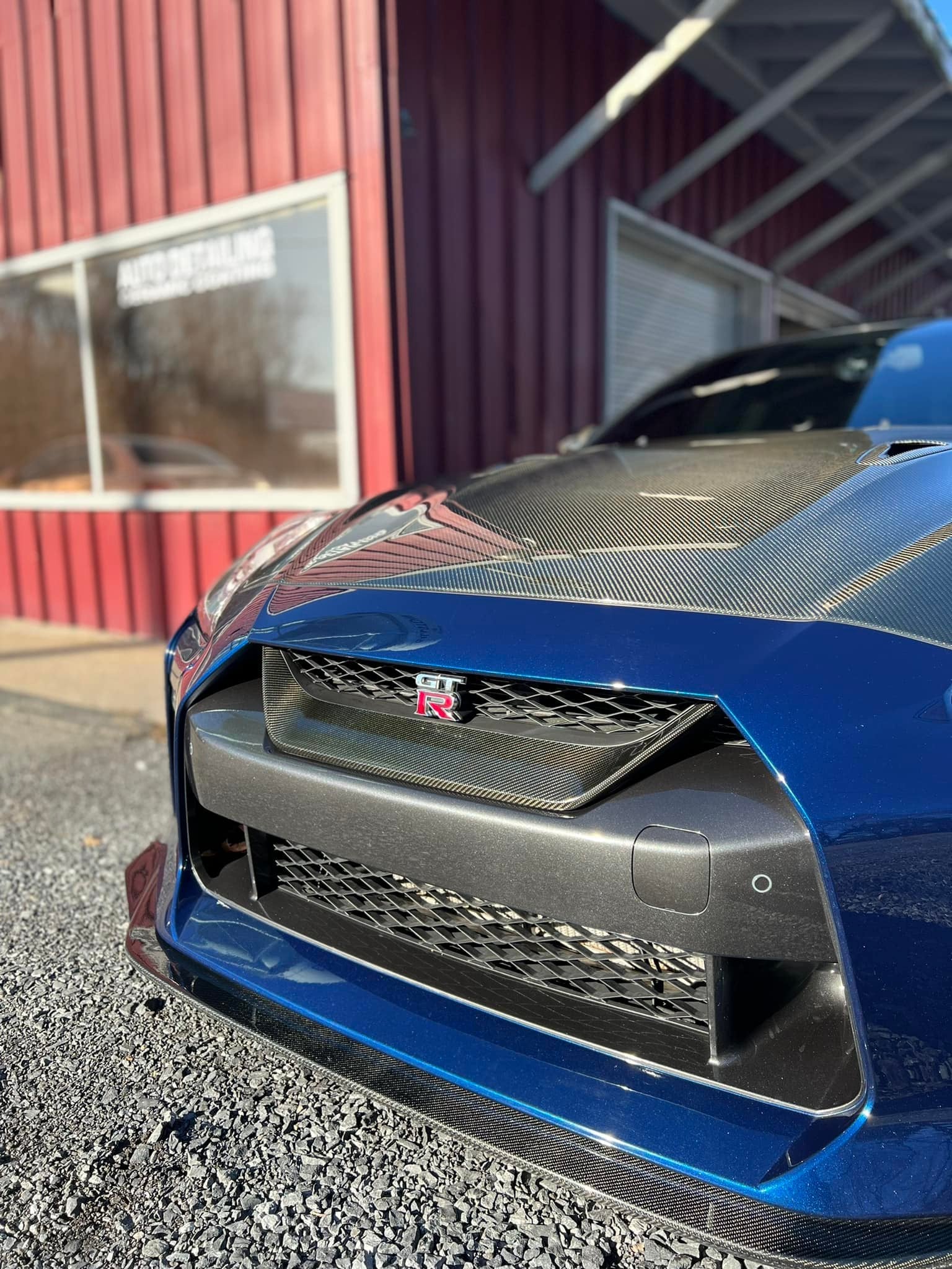 Carbon Fiber VS-Style Front Splitter - Nissan R35 GTR