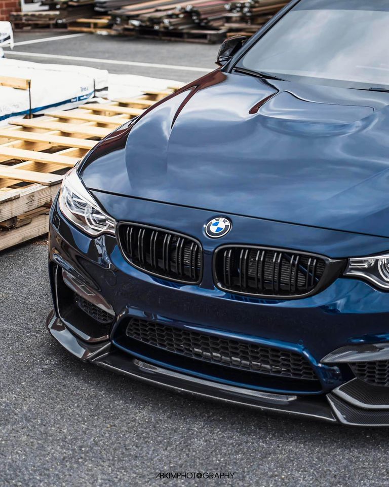 Varis style Carbon Fiber Front Lip - BMW F80 M3 & F82 / F83 M4