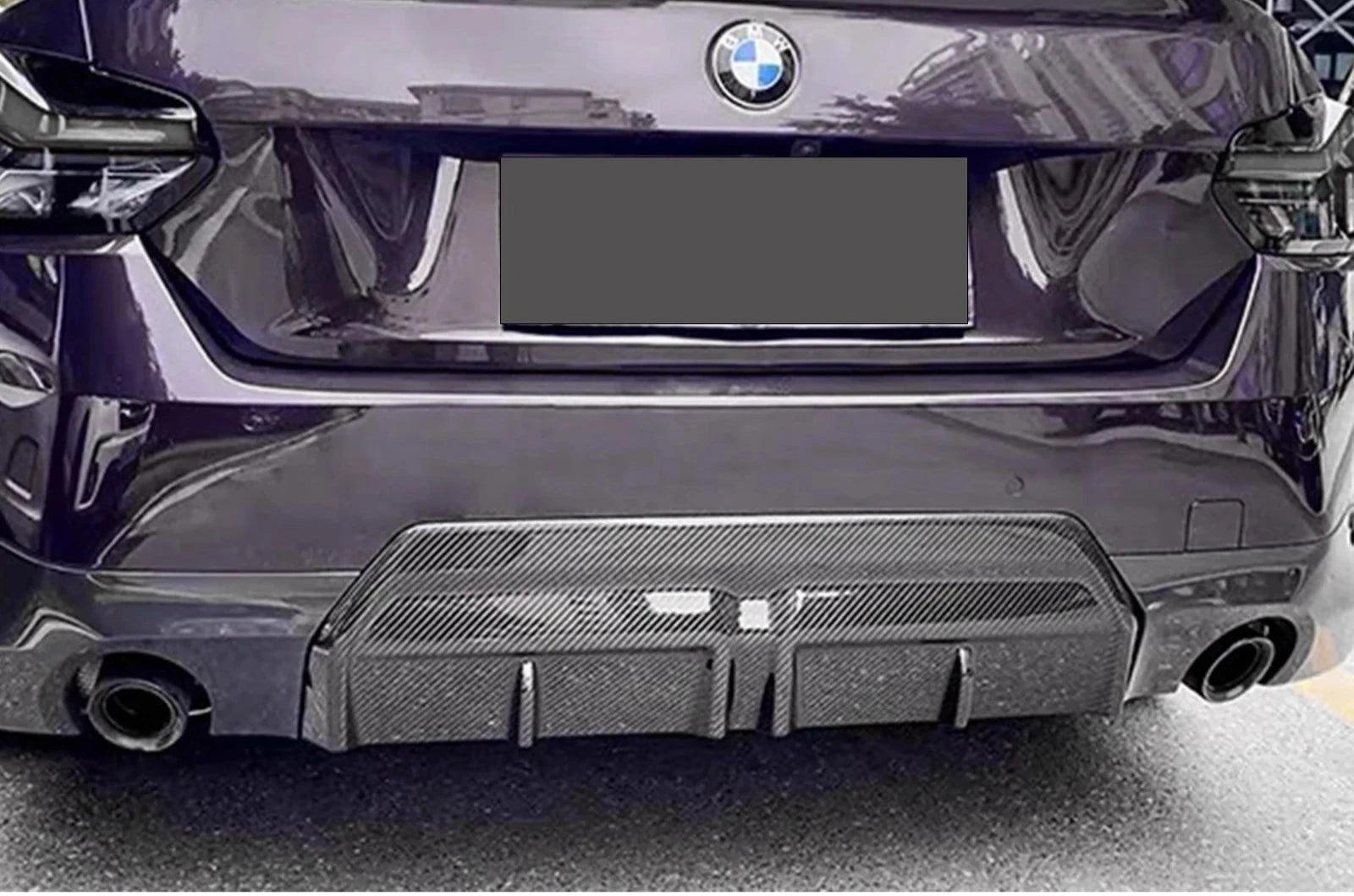 MP Dry Carbon Fiber Rear Diffuser - BMW G42 2 Series