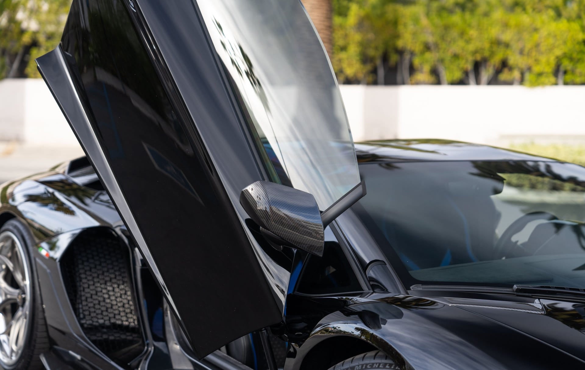 Carbon Fiber Mirror Housing Cover Replacement - Lamborghini Aventador