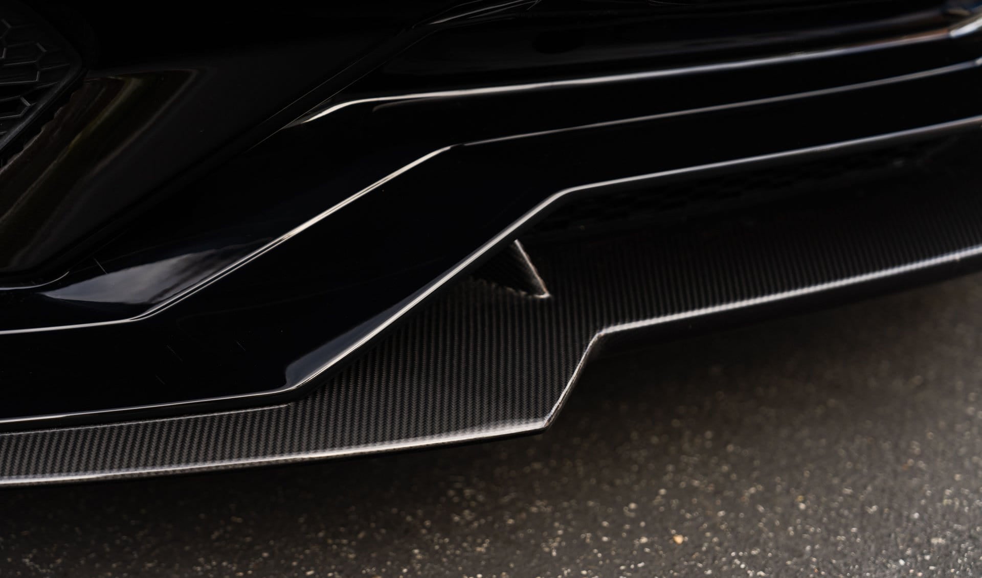 Carbon Fiber Front Lip - Lamboghini Aventador