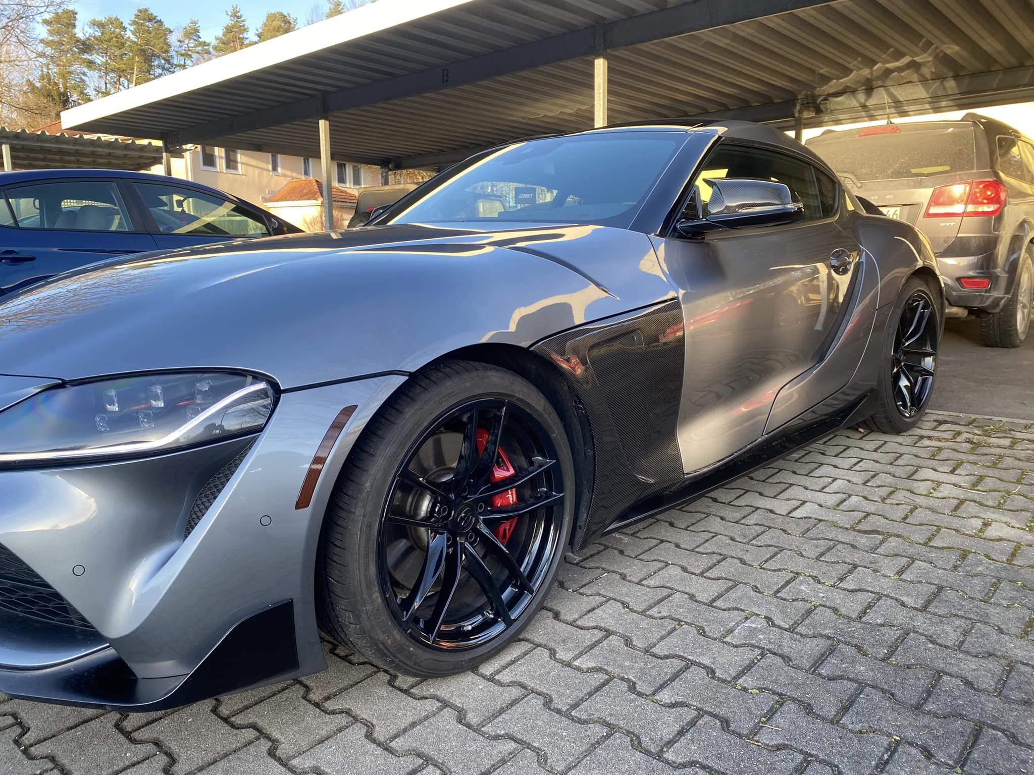 Carbon Fiber Front Fender - Toyota A90 Supra