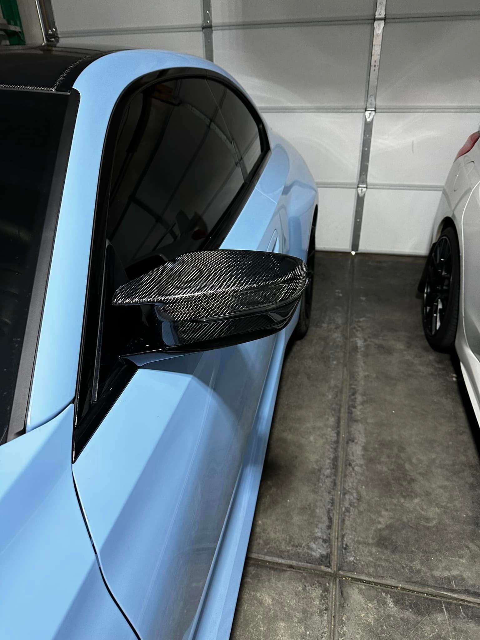 Carbon Fiber Mirror Caps - BMW G87 M2