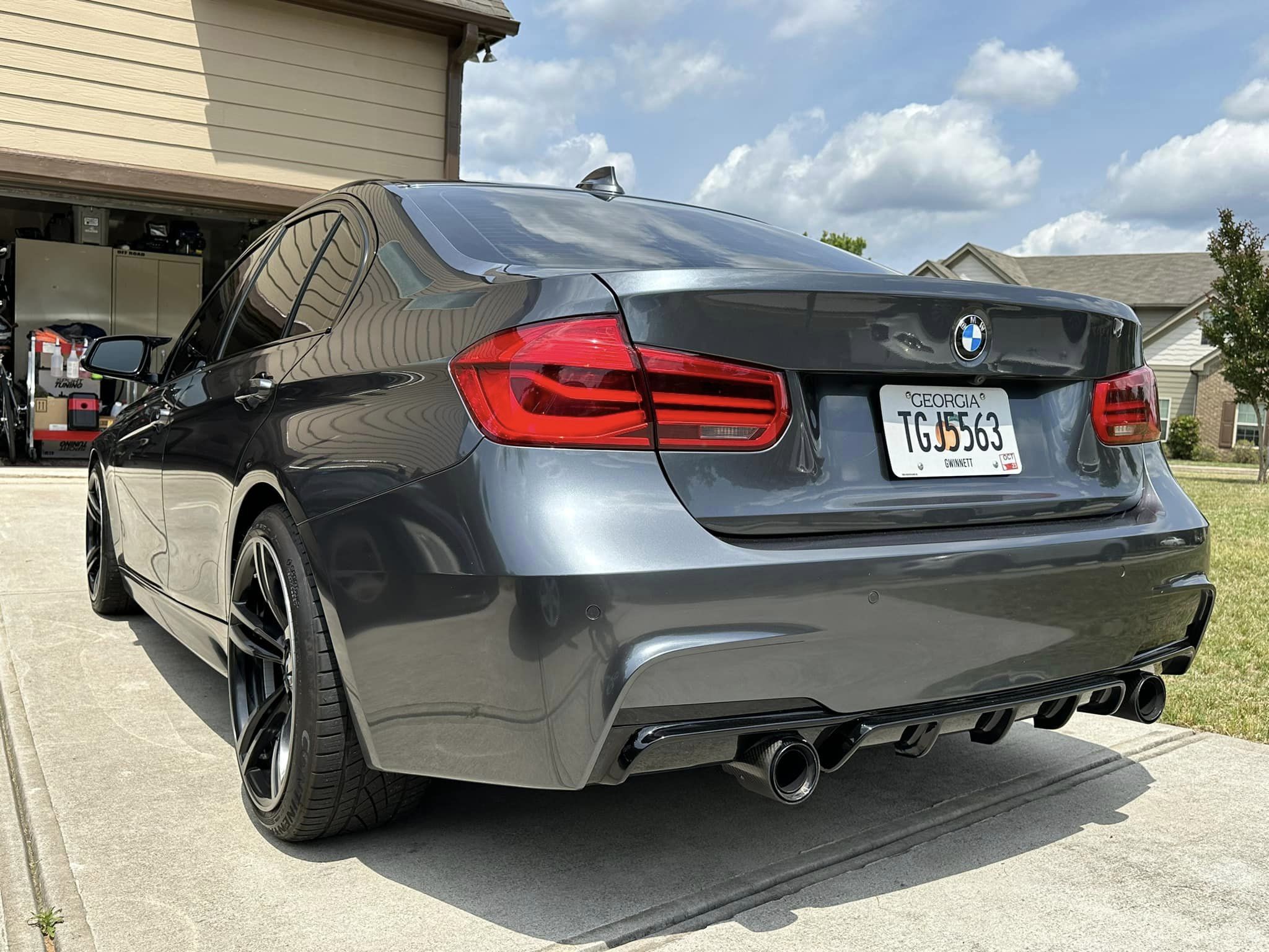 ABS Gloss Black MP Style Body Kit - BMW F30 3 Series