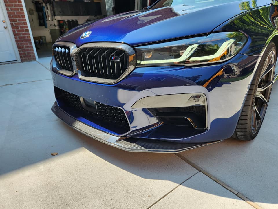 Dual Slat Carbon Fiber Grille - BMW G30 5 Series LCI