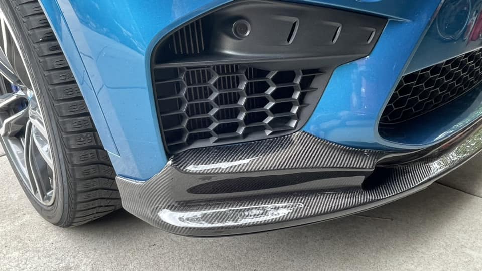 3D Style Carbon Fiber Front Lip - BMW F85 X5M & F86 X6M