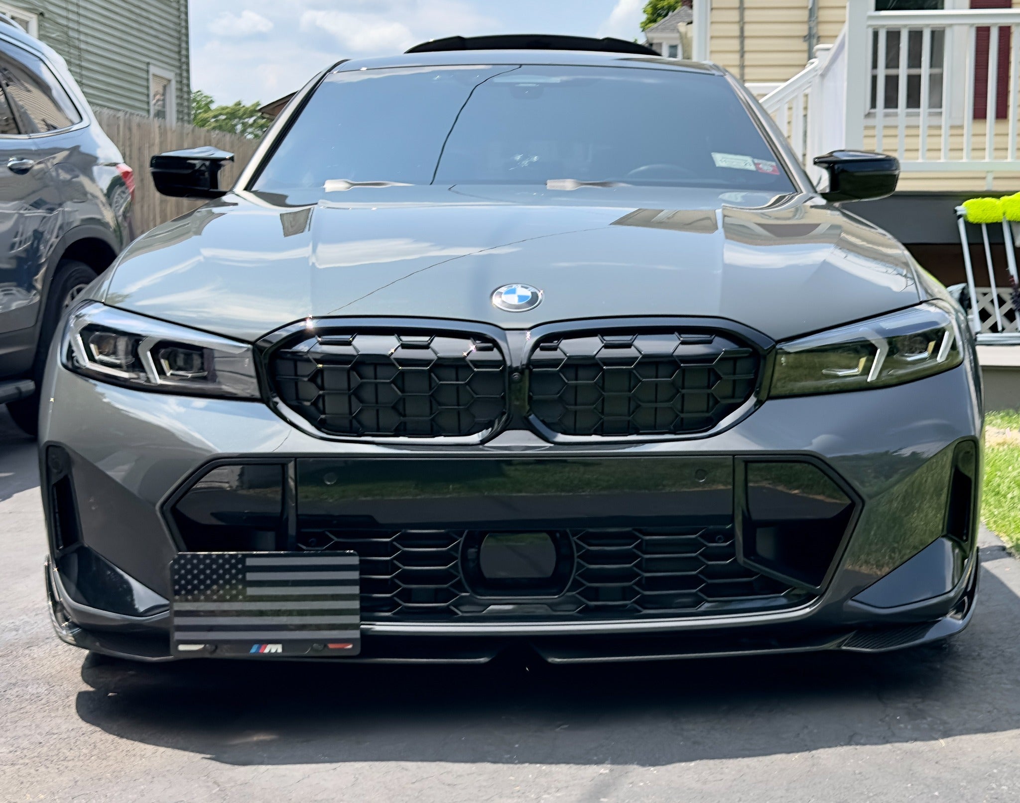 MP Style Carbon Fiber Front Lip - BMW G20 3 Series LCI