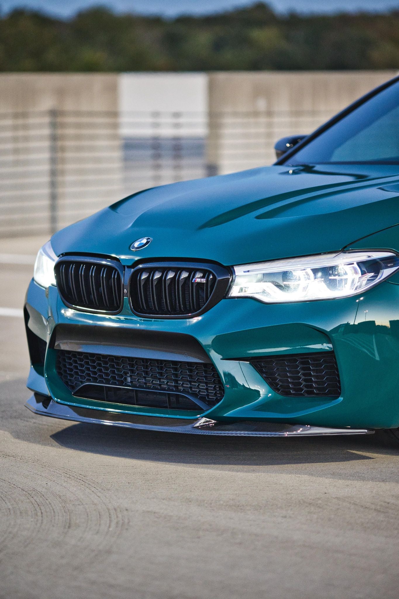 GTS Style Carbon Fiber Front Lip - BMW F90 M5