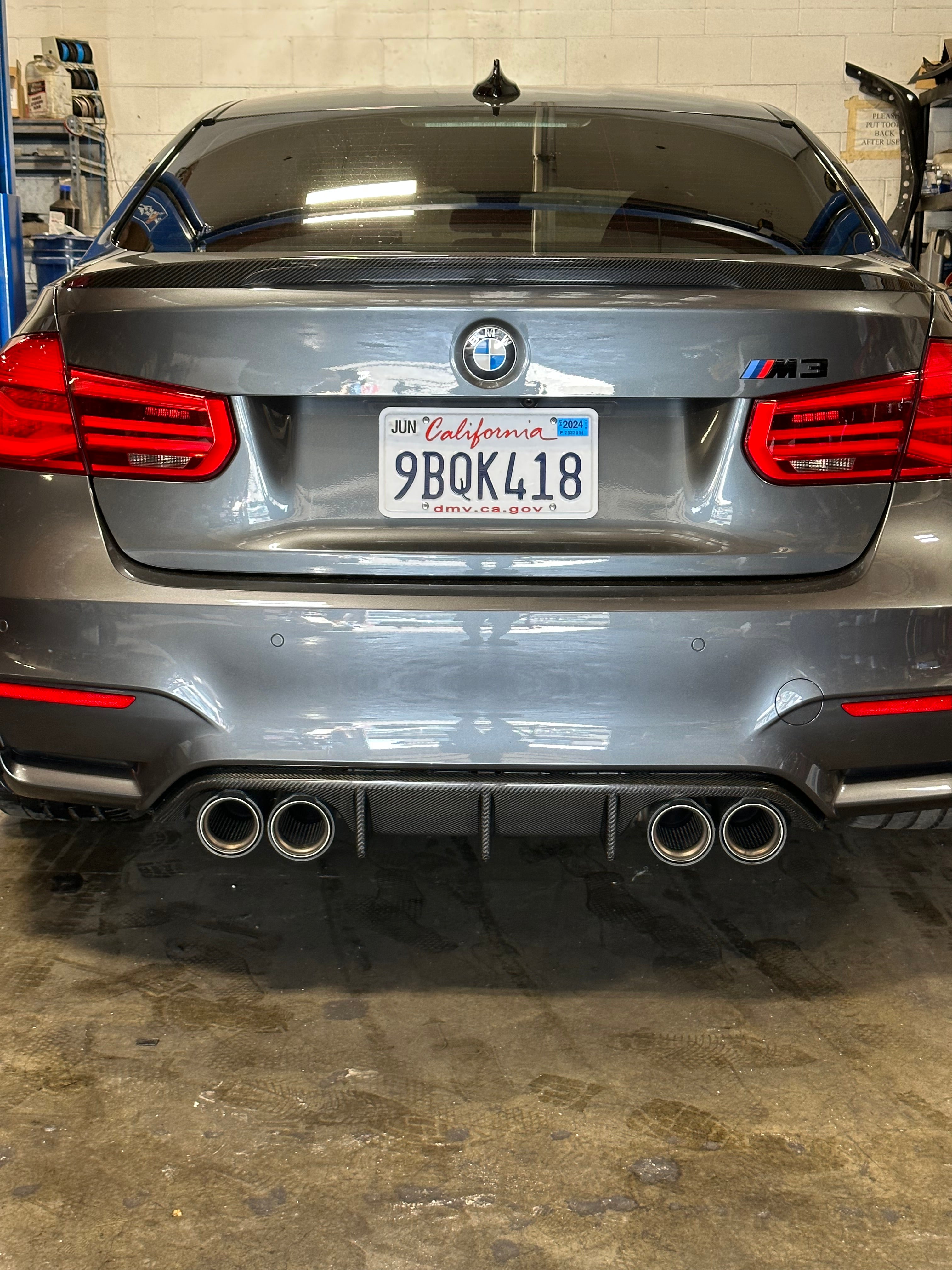 M Performance Carbon Fiber Trunk Spoiler - BMW F80 M3 & F30 3 Series