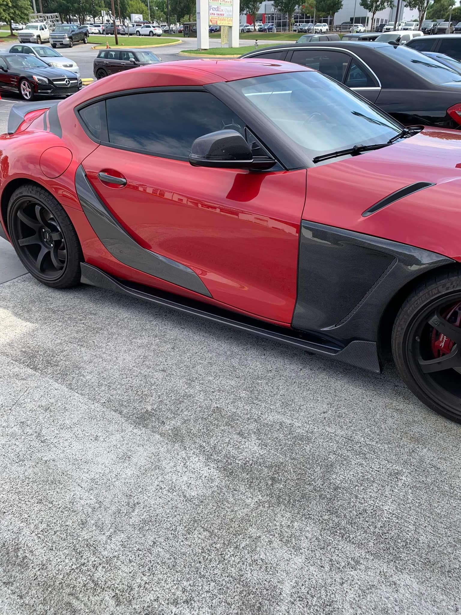 Carbon Fiber Front Fender - Toyota A90 Supra