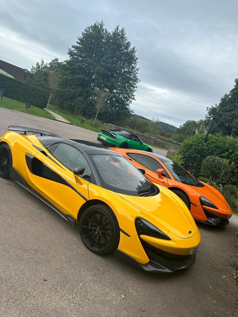 Dry Carbon Fiber Front Bumper Splitter -  McLaren 570S GT