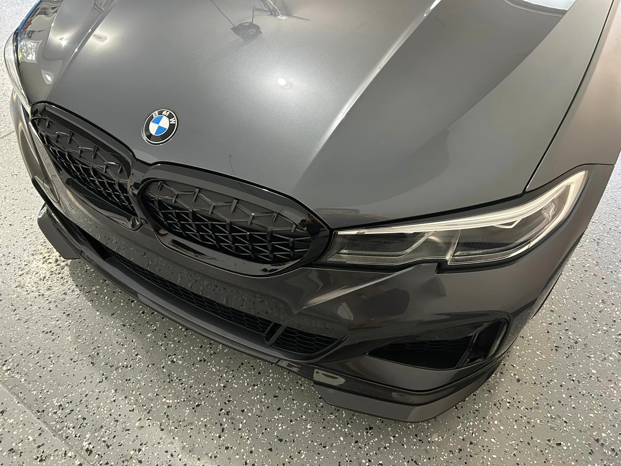 MP Style Carbon Fiber Front Lip - BMW G20 3 Series