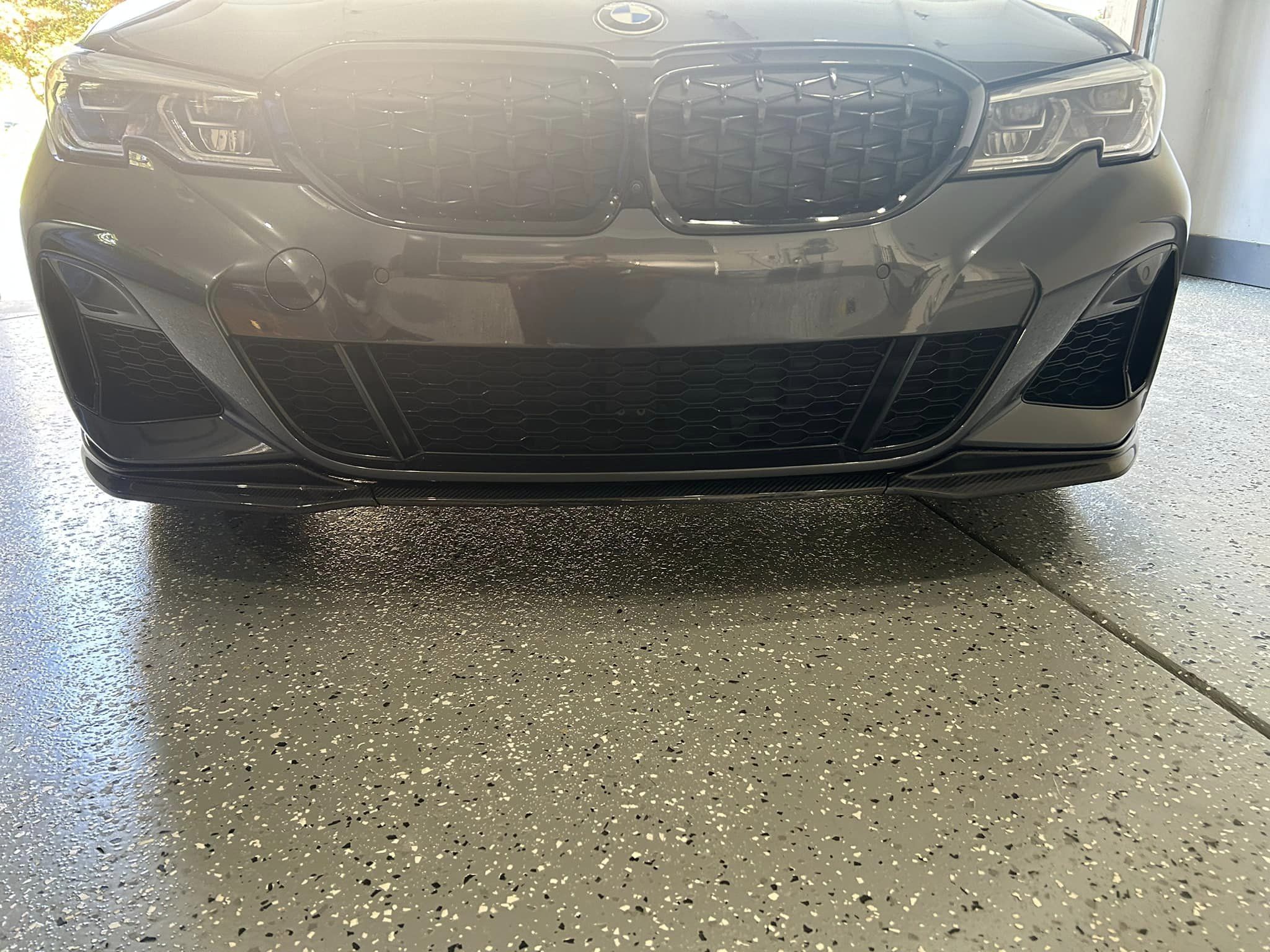 MP Style Carbon Fiber Front Lip - BMW G20 3 Series