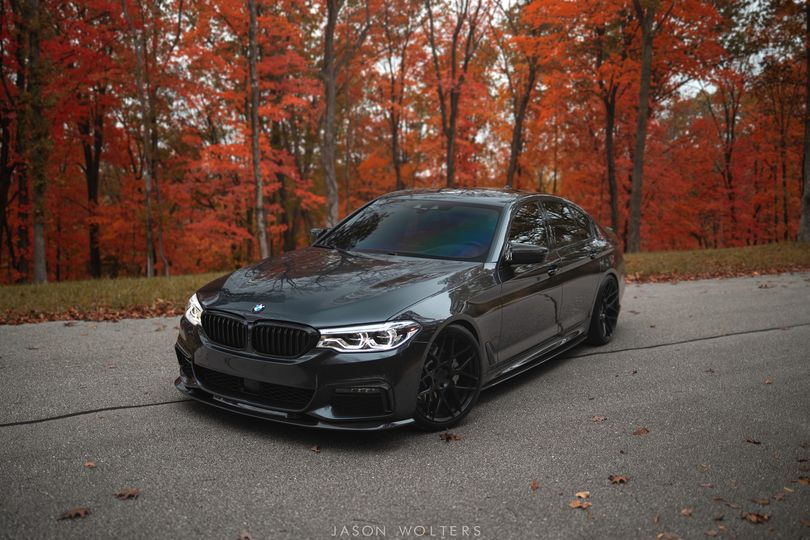 3D Style Carbon Fiber Front Lip - BMW G30 / G38 5 Series