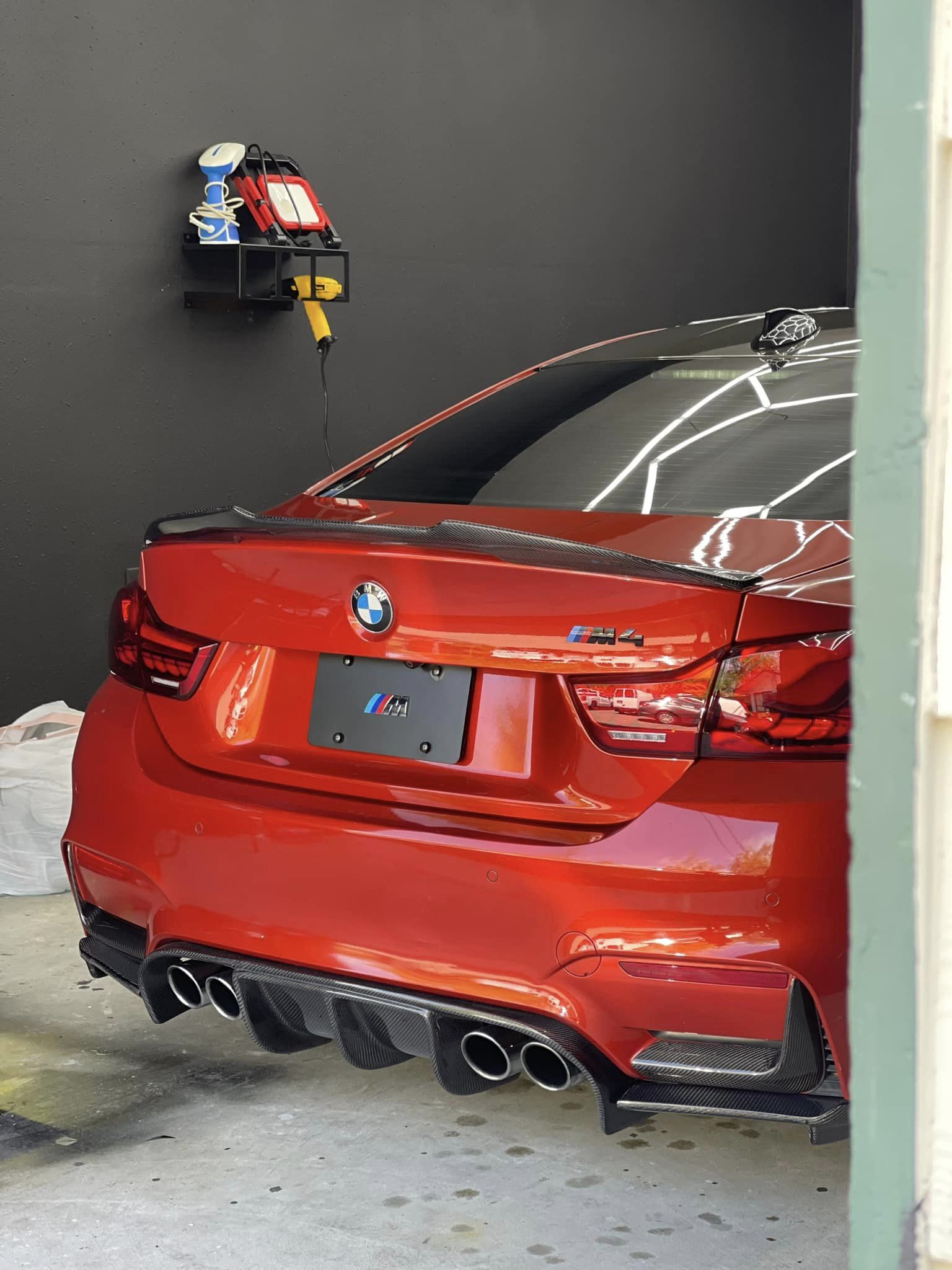 PSM Style High Kick Carbon Fiber Trunk Spoiler - BMW F82 / F83 M4