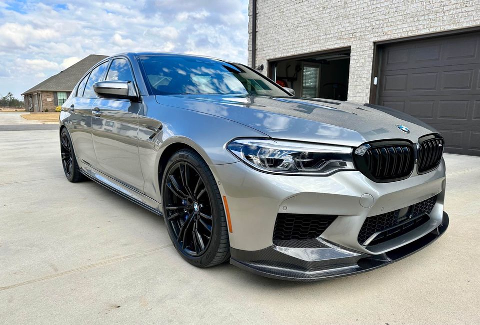 3D Style Carbon Fiber Front Splitter - BMW F90 M5