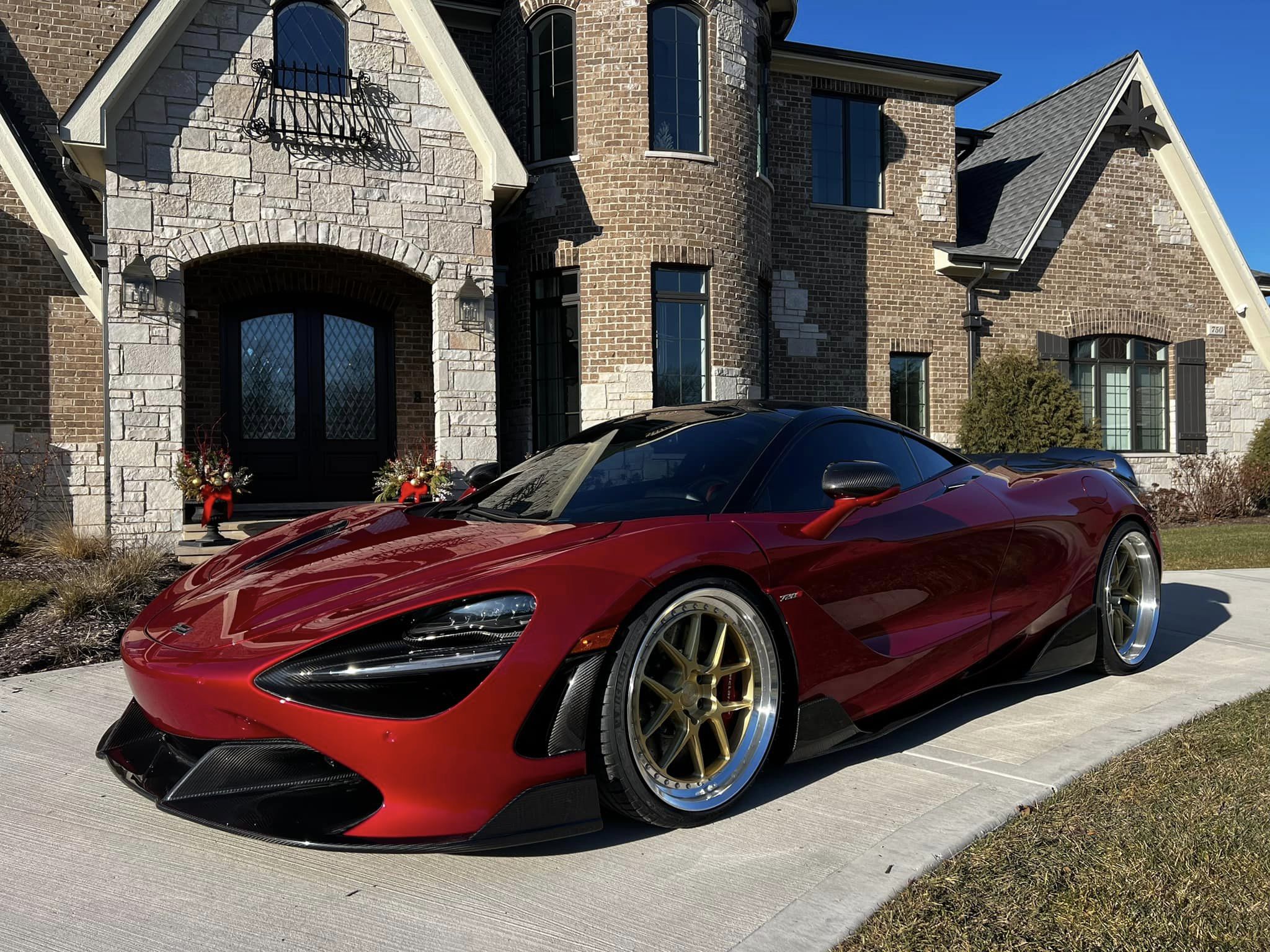 Carbon fiber Front Air Ducts - McLaren 720s