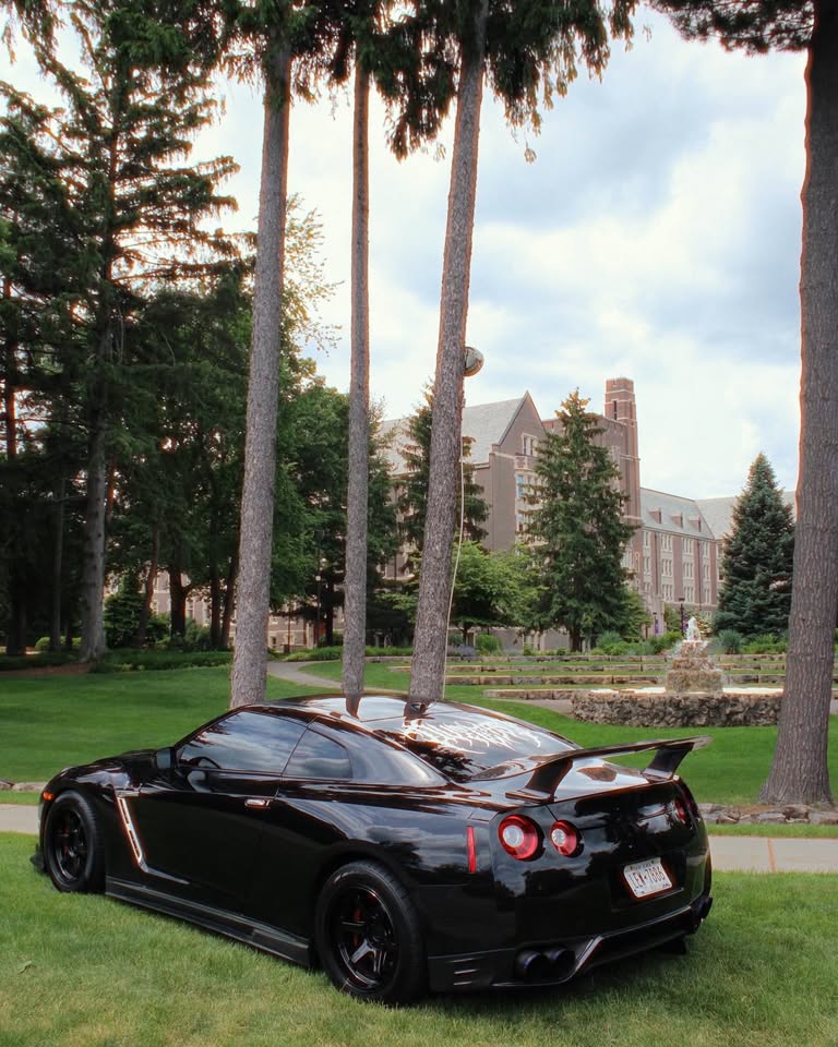 Carbon Fiber Rear Trunk Spoiler Wing - 08-16 Nissan GTR R35