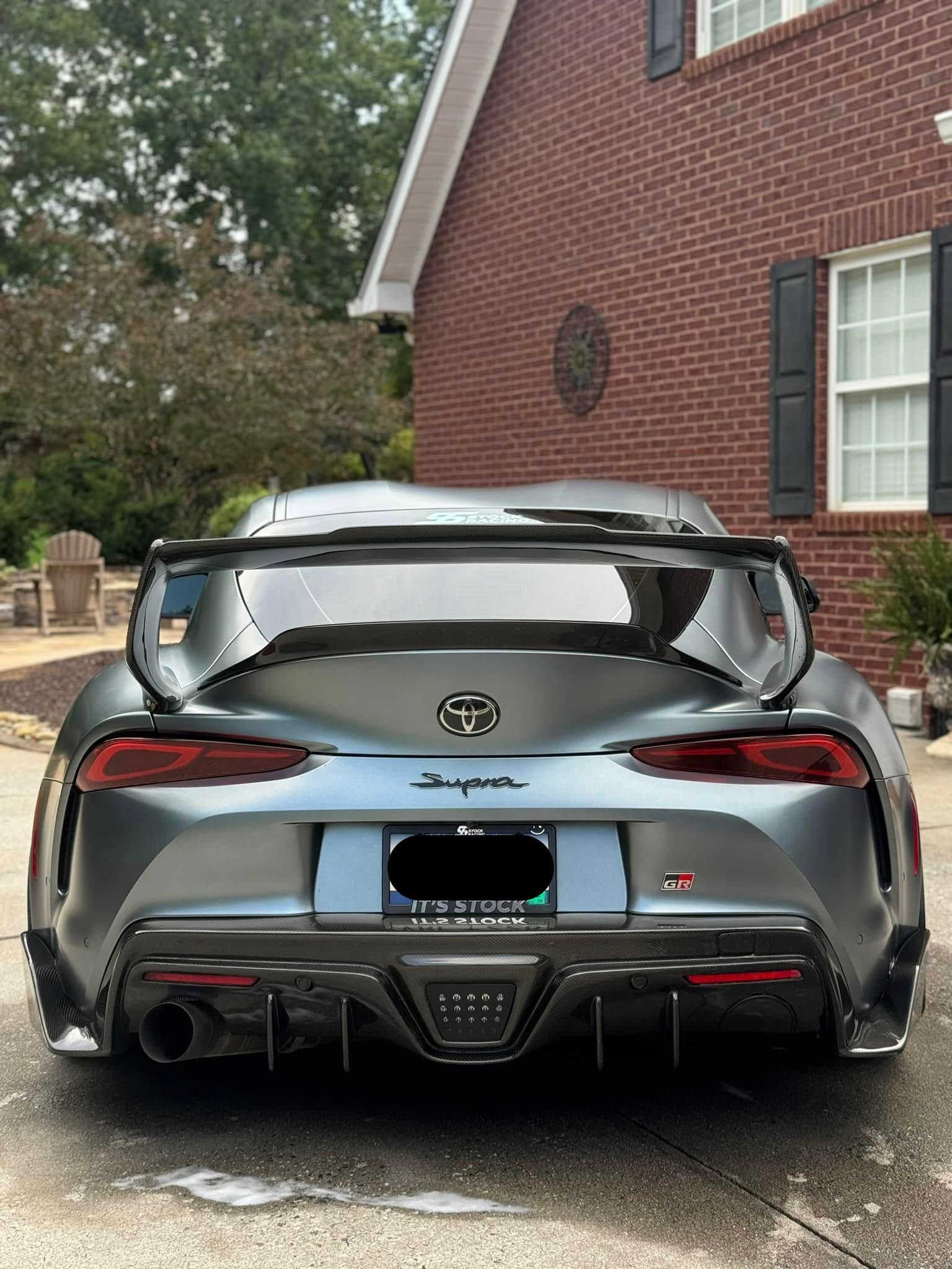 Carbon Fiber DuckTail spoiler - A90/A91