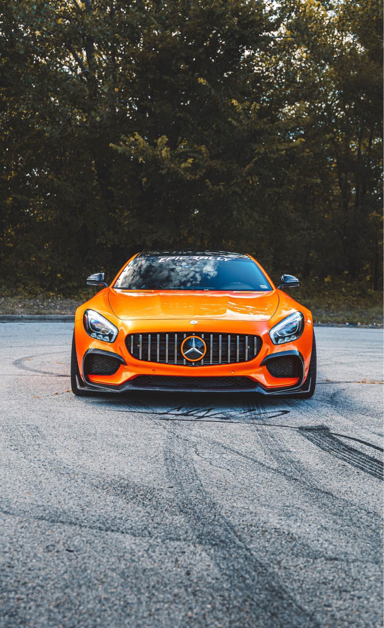 Carbon Fiber Front Lip - Mercedes Benz AMG GT/GTS