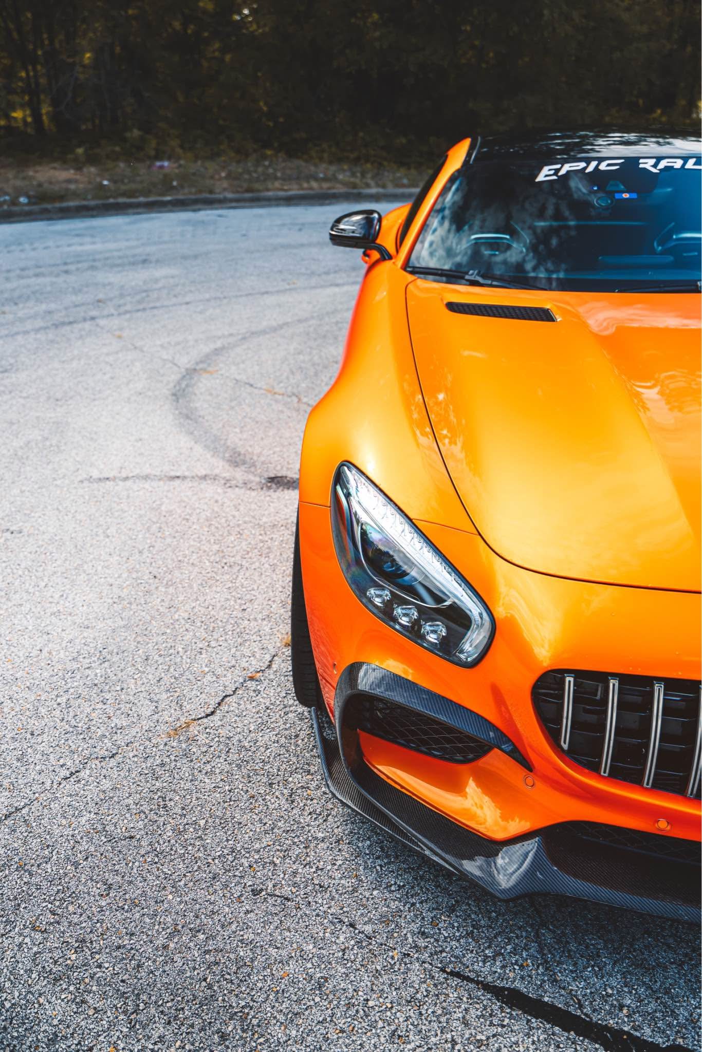 Carbon Fiber Front Lip - Mercedes Benz AMG GT/GTS