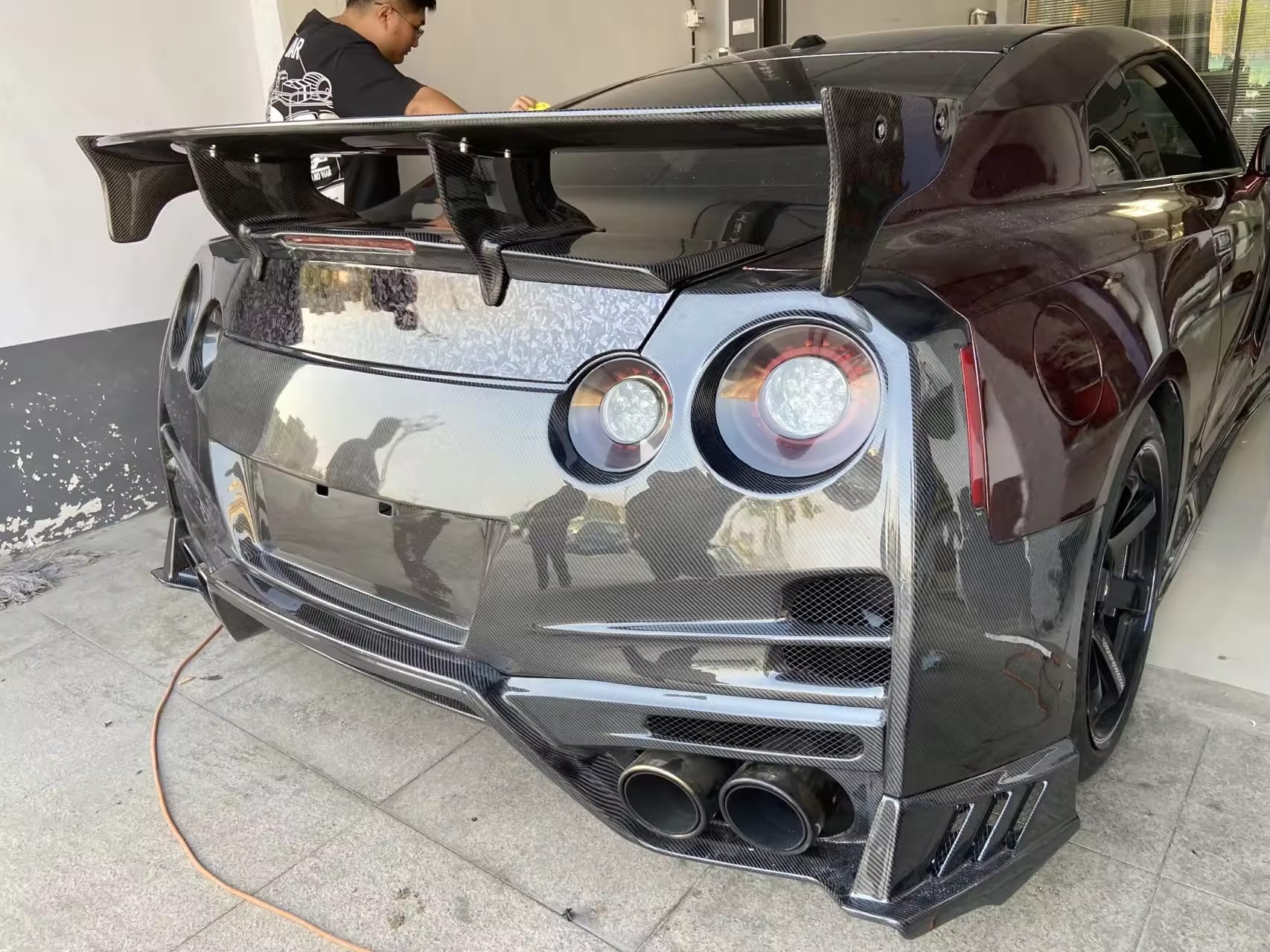 TS Style Full Carbon Body Aero Kit - Nissan GTR R35