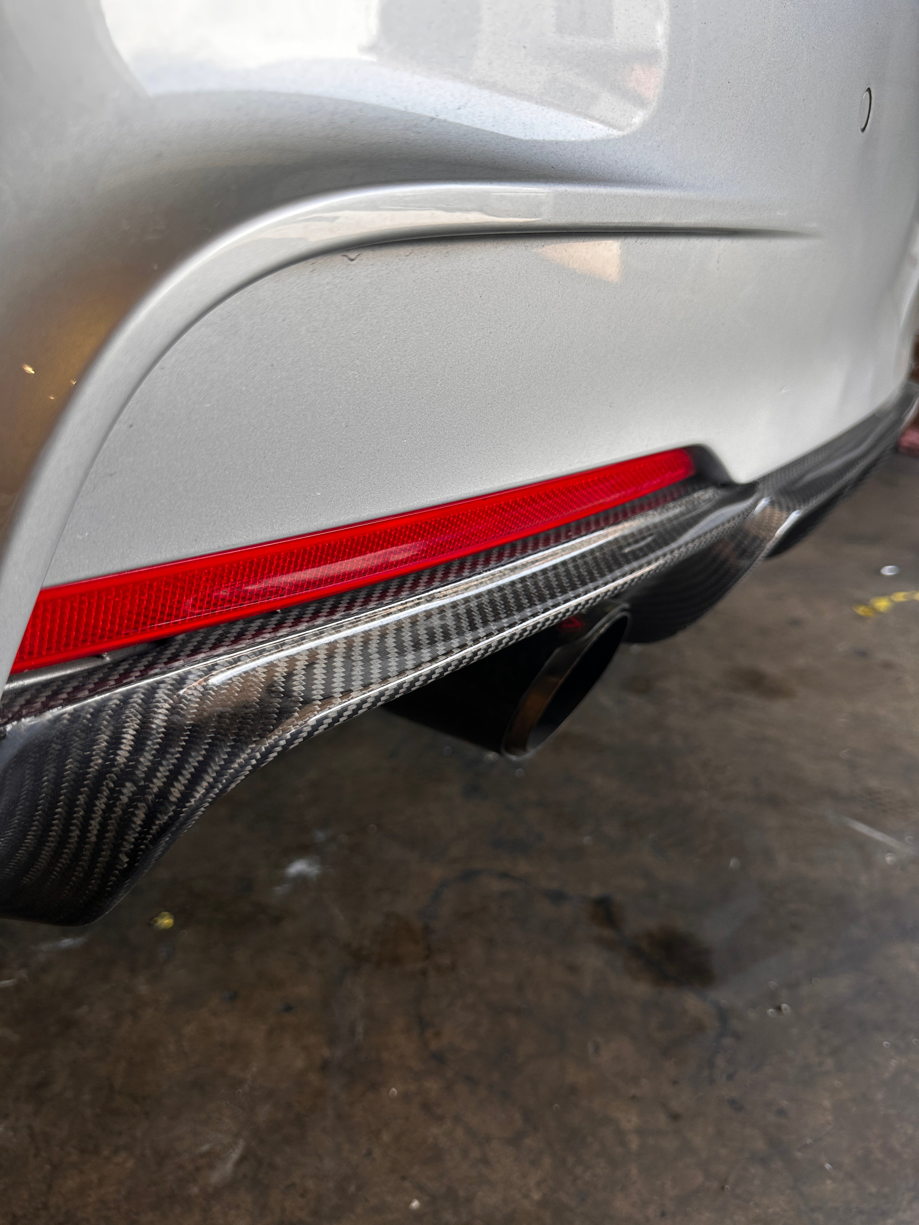 M Performance Carbon Fiber Rear Diffuser - BMW F30 3 Series