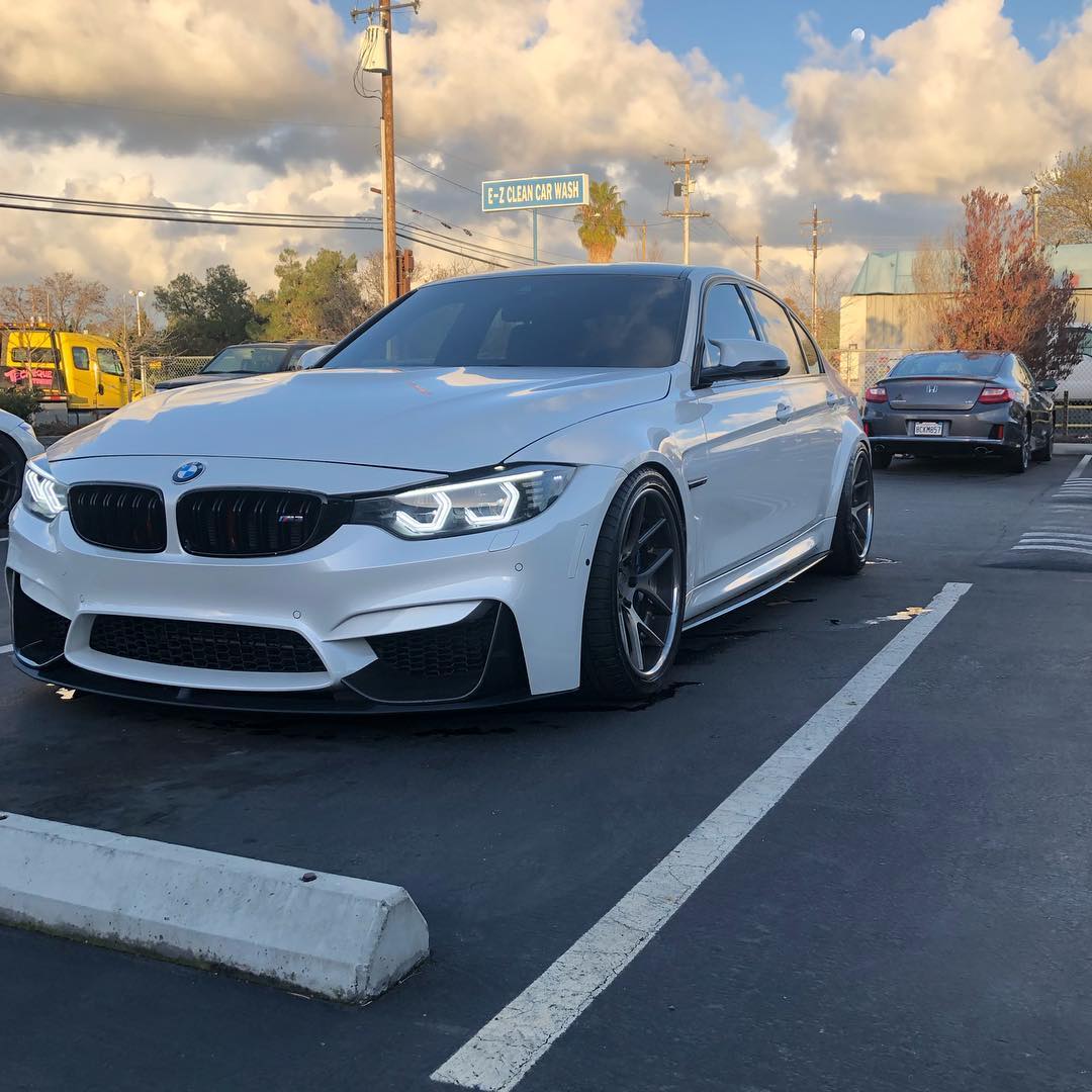 Gloss Black M Performance Front Lip Splitter - BMW F80/F82 & F83