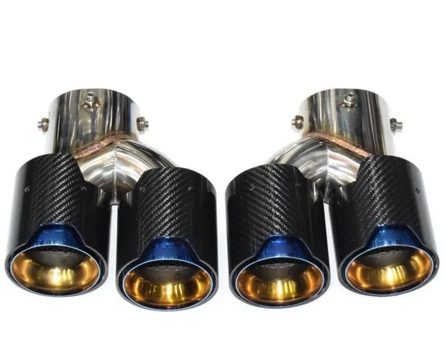 Carbon Fiber Exhaust Tip Set - BMW G20 & G21 M340I/ G22 & G23 M440i /G42 M240i