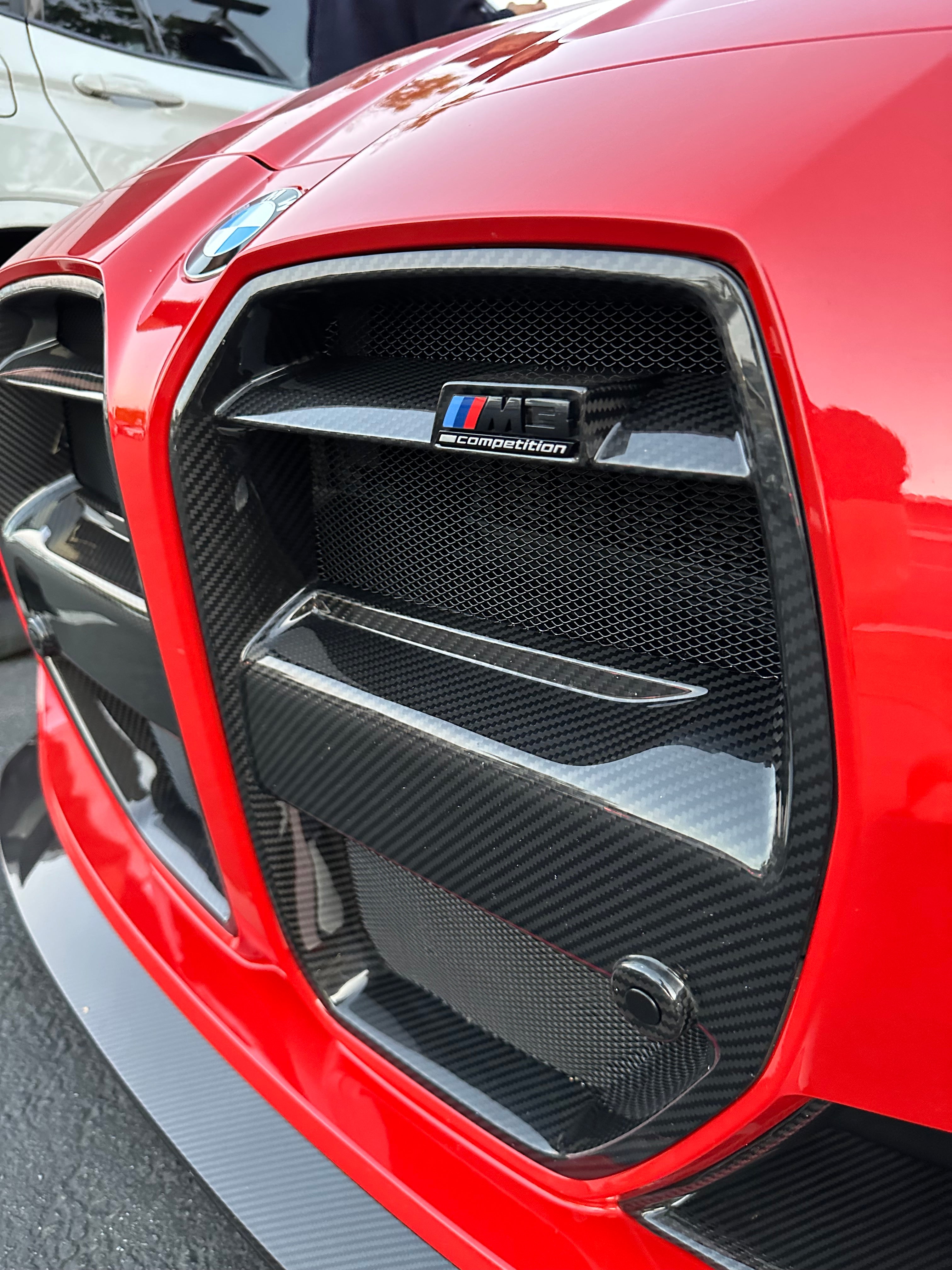 VR Style Carbon Fiber Front Grilles - BMW G80 M3 & G82 / G83 M4