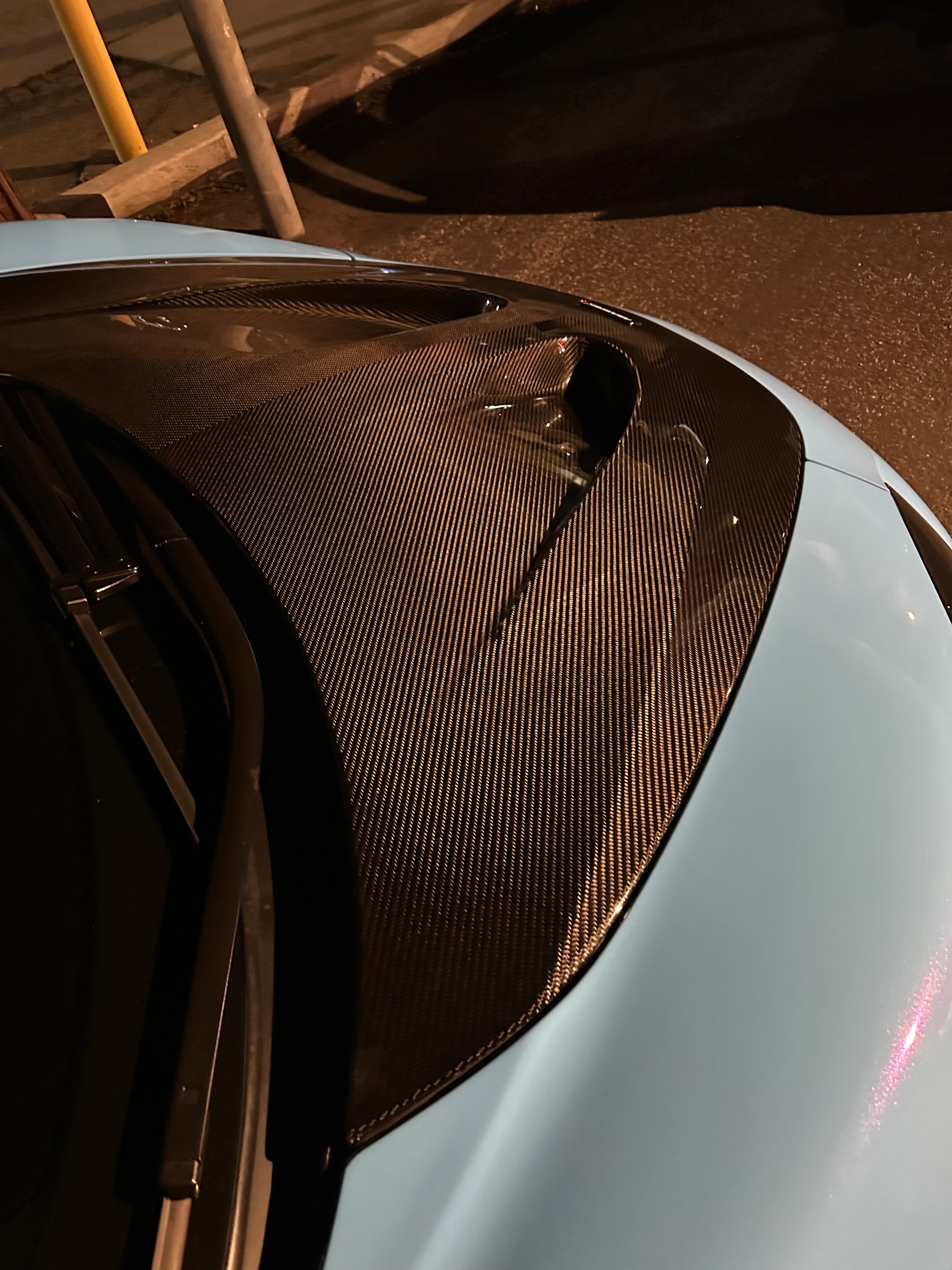 P1 Style Carbon Fiber Vented Hood Bonnet - McLaren 570s/570GT/540C/600LT