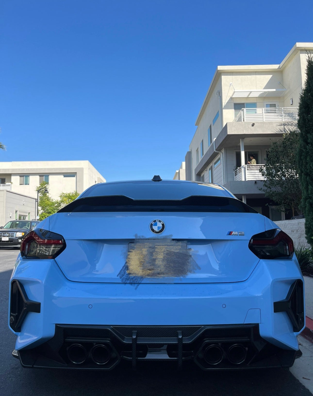 SQ Style Dry Carbon Fiber Diffuser - BMW M2 G87