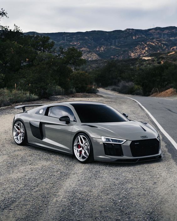 3pc Carbon Fiber Front Lip - Audi R8 V10 Plus