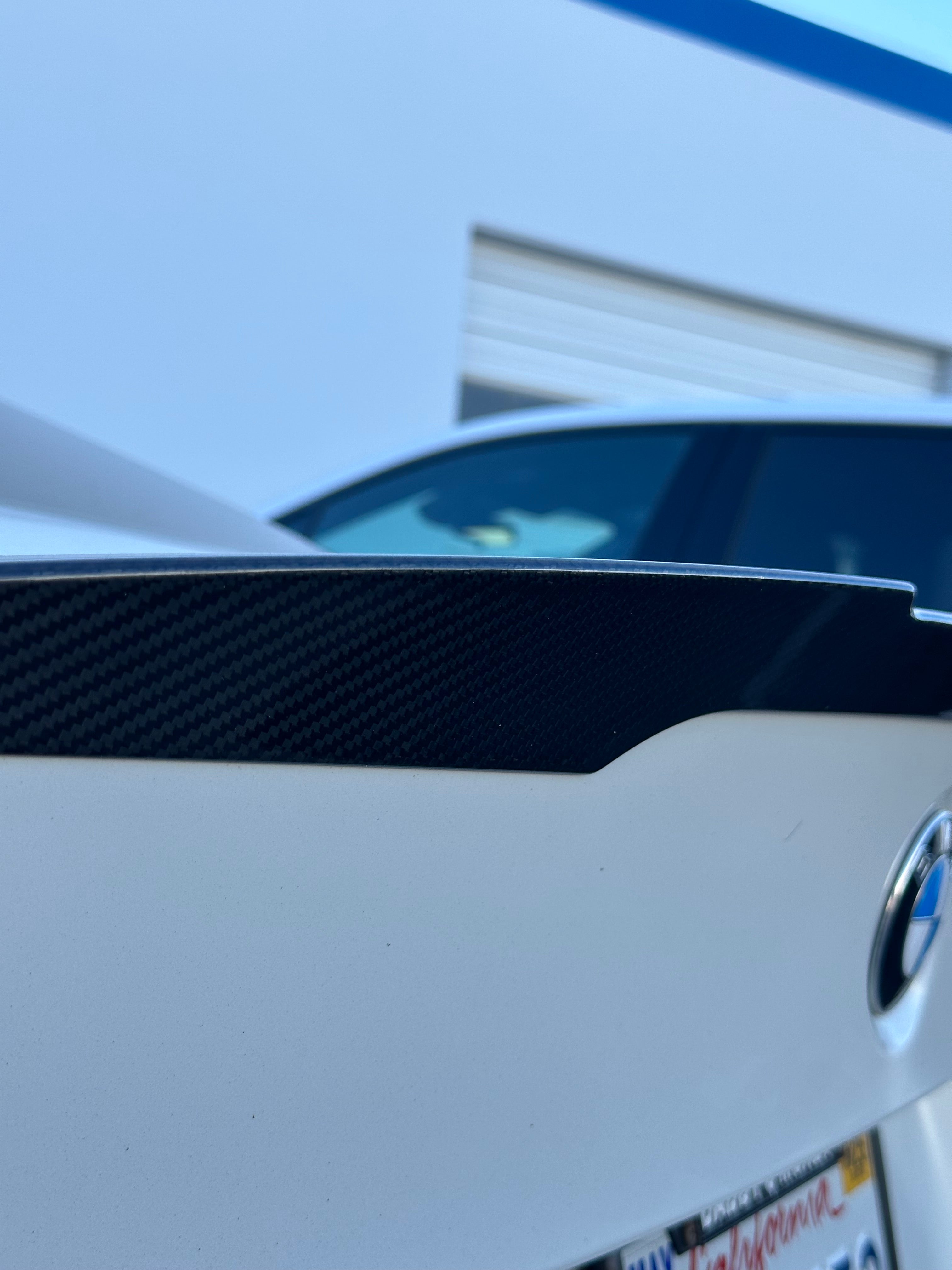 M4 Style Carbon Fiber Trunk Spoiler - BMW F80 M3 & F30 3 Series